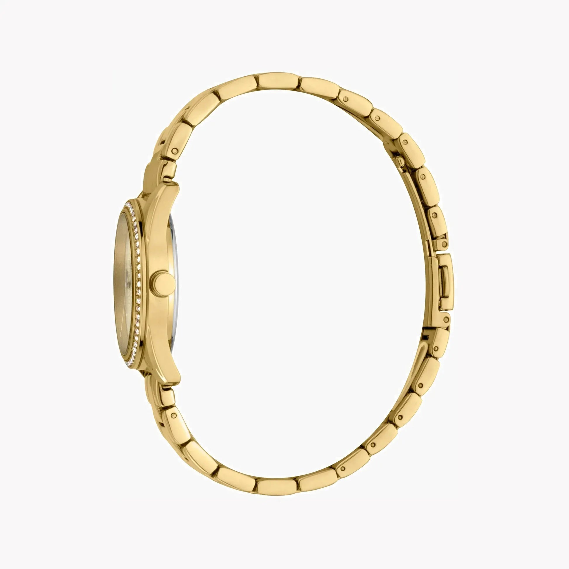 Esprit Women's Gold Stainless Steel Watch, Champagne Dial | Es1l158m0025 by ESPRIT