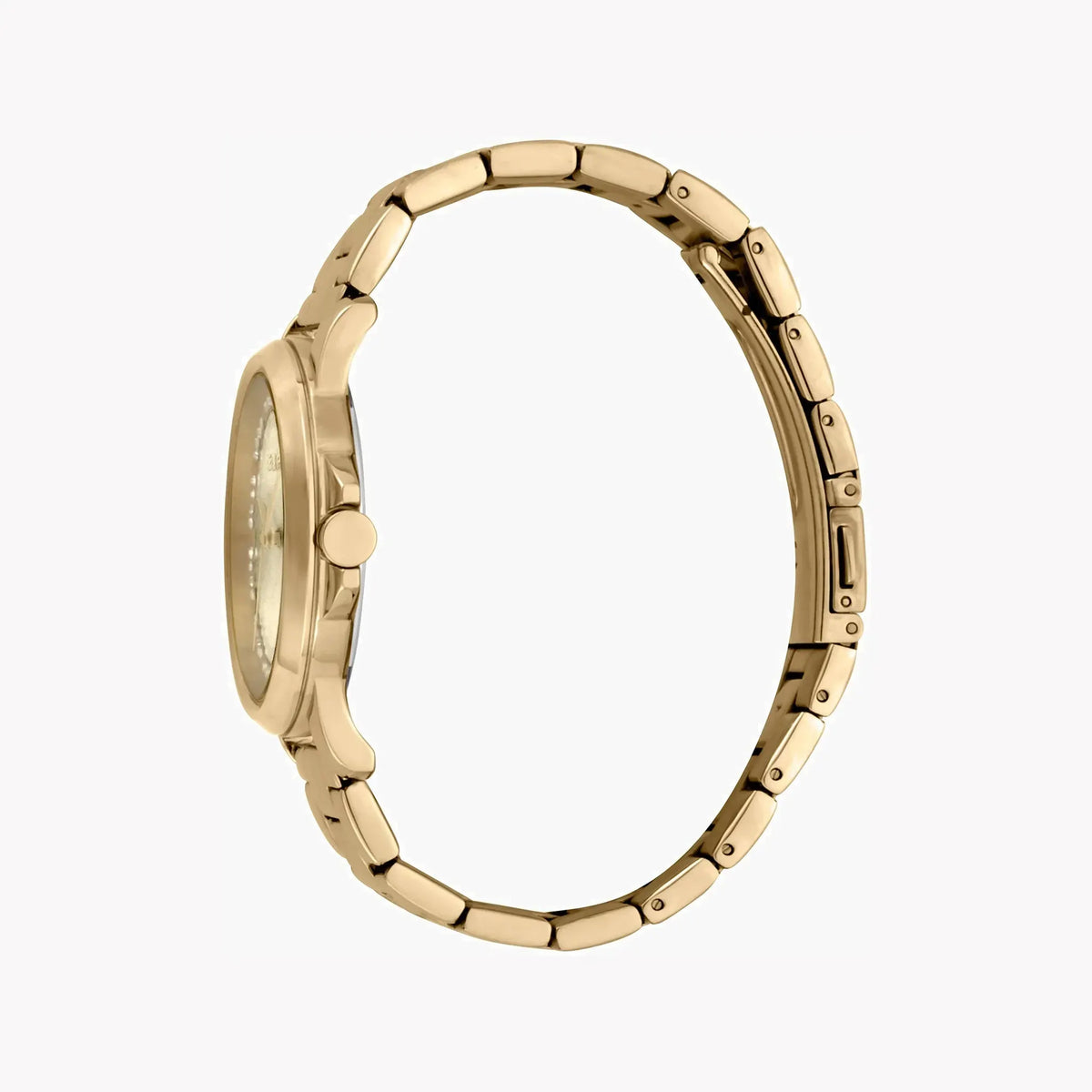 Esprit Women's Gold Stainless Steel Watch, Champagne Dial | Es1l203m0035 by ESPRIT