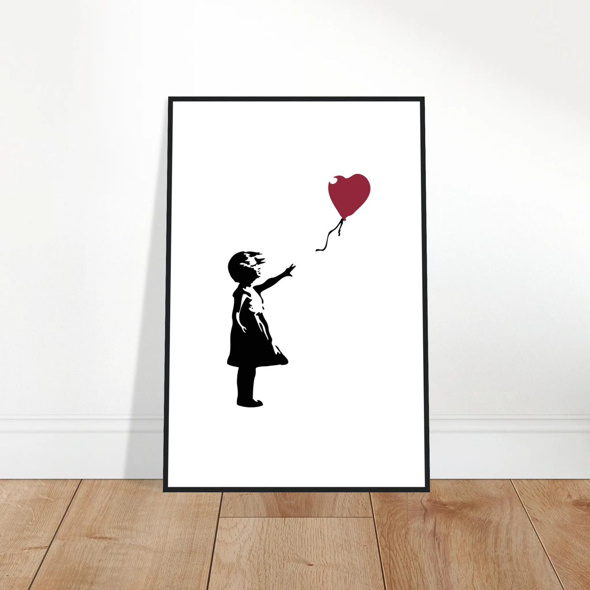 Banksy the Girl with a Red Balloon artwork poster by Art-O-Rama Shop
