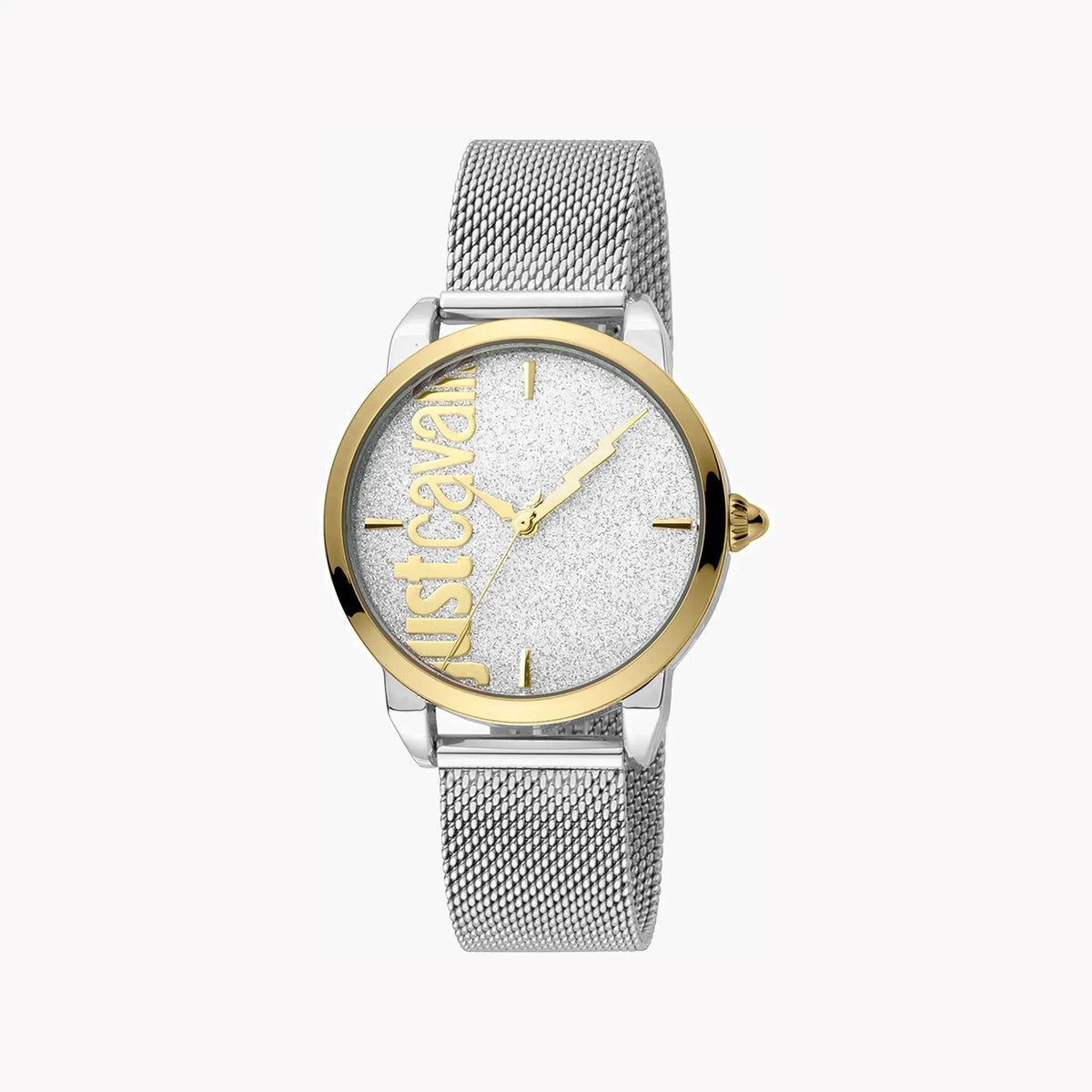 Just Cavalli Women's Silver & Gold Watch, Elegant Design | Jc1l079m0085 by JUST CAVALLI