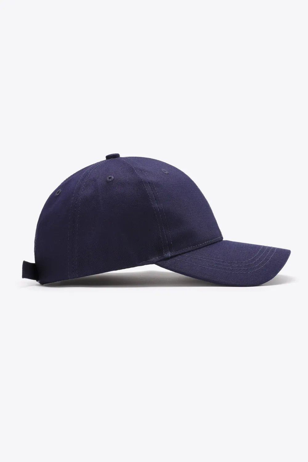 Plain Adjustable Cotton Baseball Cap by Partner Label