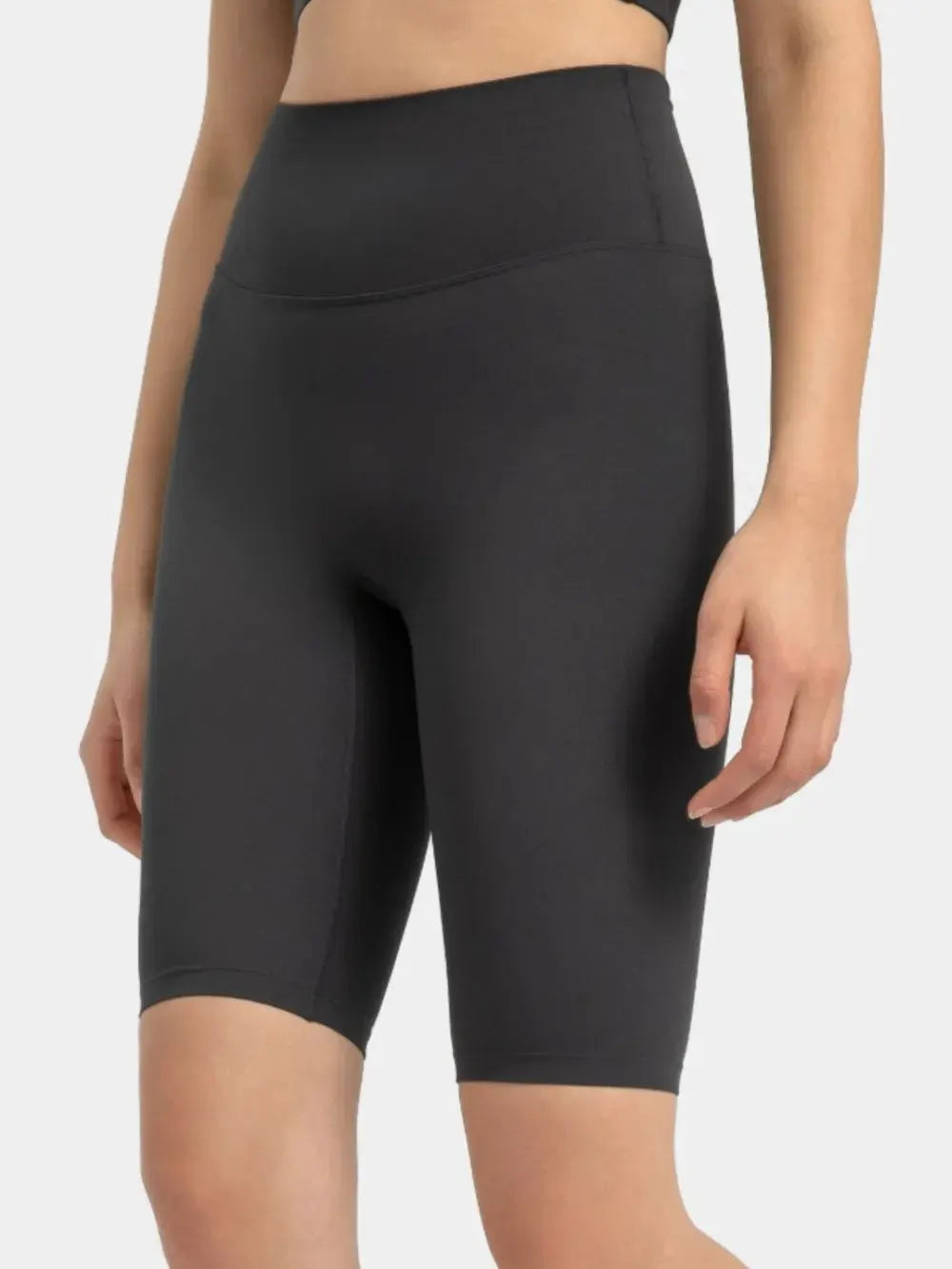 Millennia High Rise Wide Waistband Active Shorts by Millennia