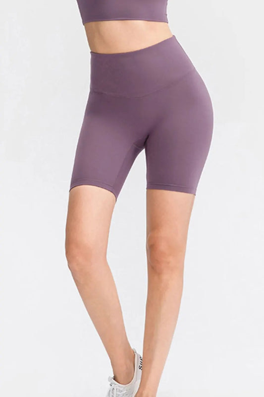 Slim Fit Wide Waistband Sports Shorts by Partner Label