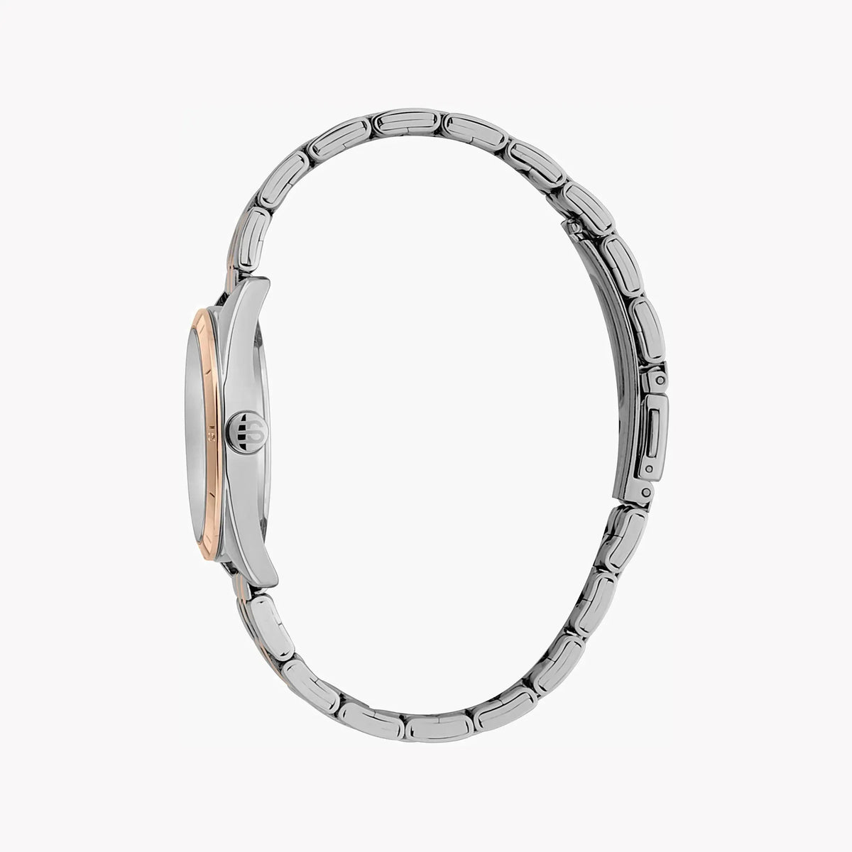 Esprit Women's Silver & Rose Gold Watch, Silver Dial | Es1l085m0065 by ESPRIT