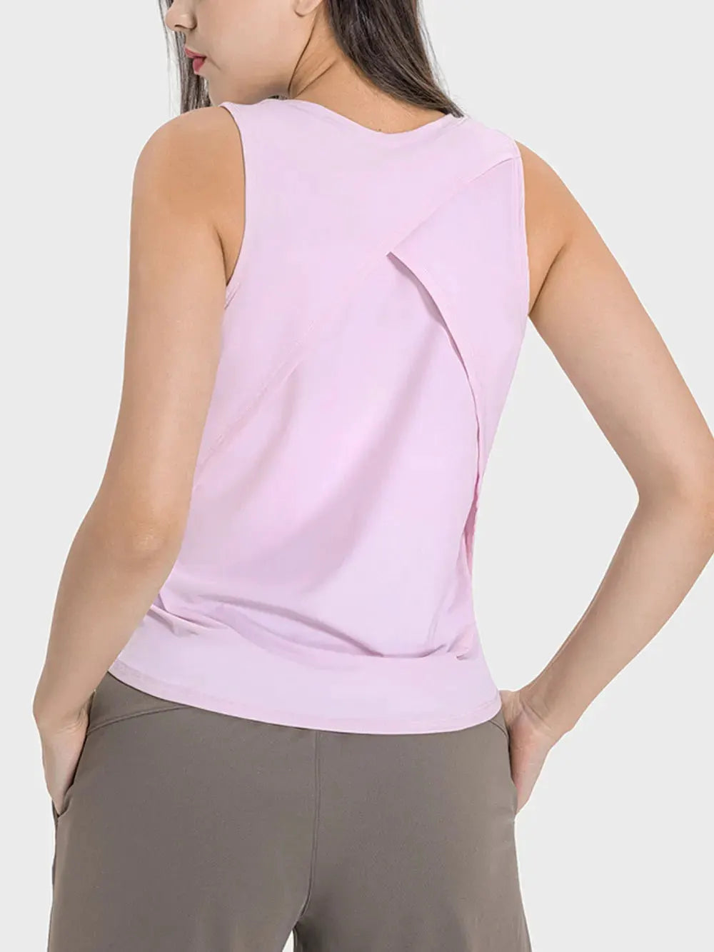 Millennia Round Neck Active Tank by Millennia