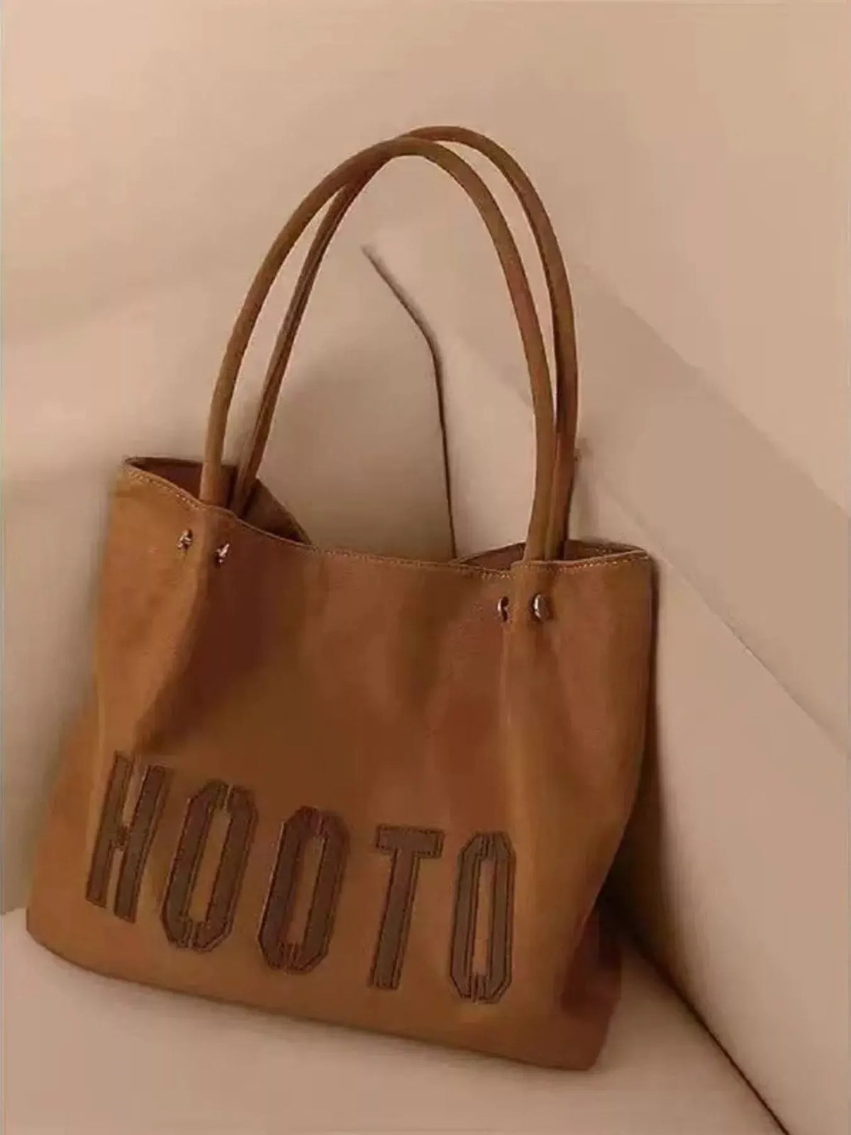 Lightweight Letter Tote Bag by Partner Label