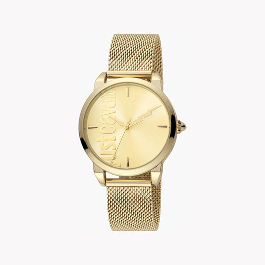 Just Cavalli Women's Gold Watch, Champagne Dial | Jc1l079m0055 by JUST CAVALLI