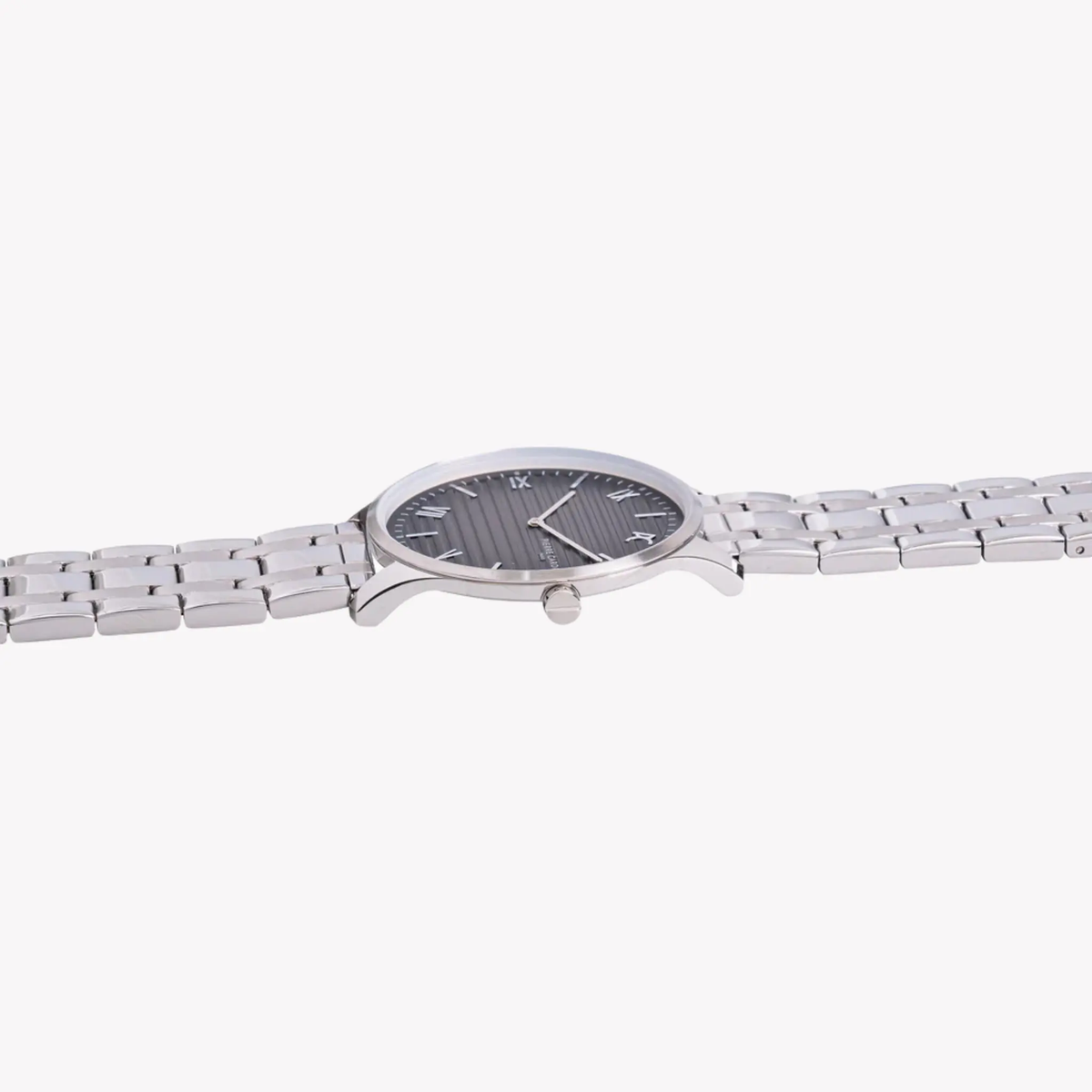 Pierre Cardin Men's Silver Watch, Black Dial | Cba.4017 by PIERRE CARDIN
