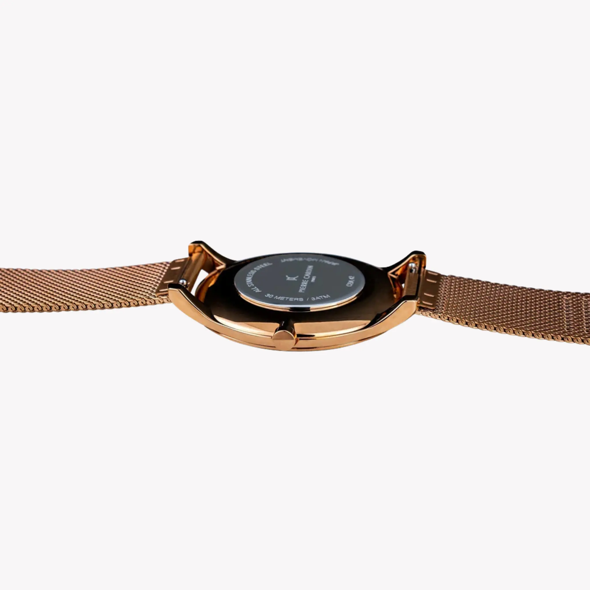 Pierre Cardin Men's Rose Gold Watch, Silver Dial | Cba.4013 by PIERRE CARDIN