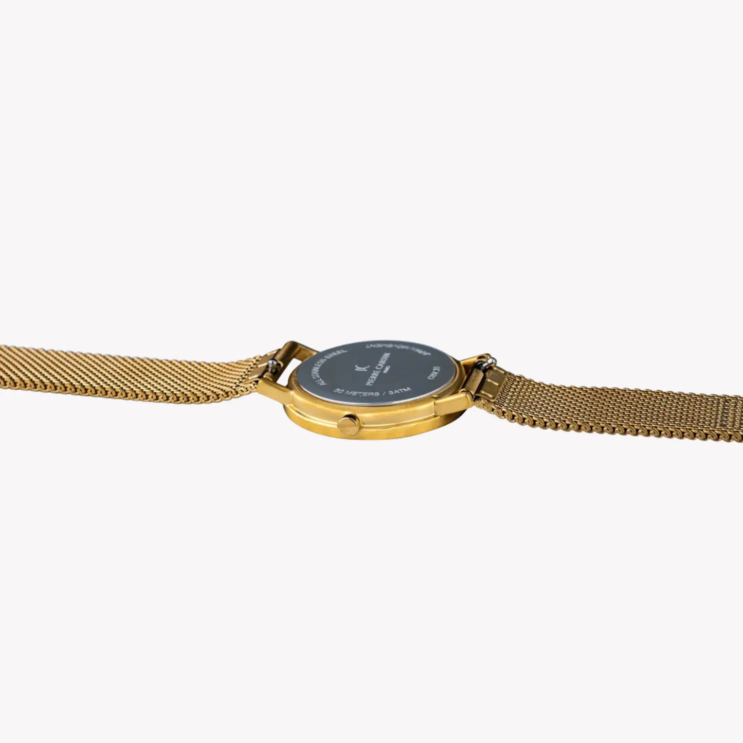Pierre Cardin Women's Gold Stainless Steel Watch, Champagne Dial | Cbv.1518 by PIERRE CARDIN