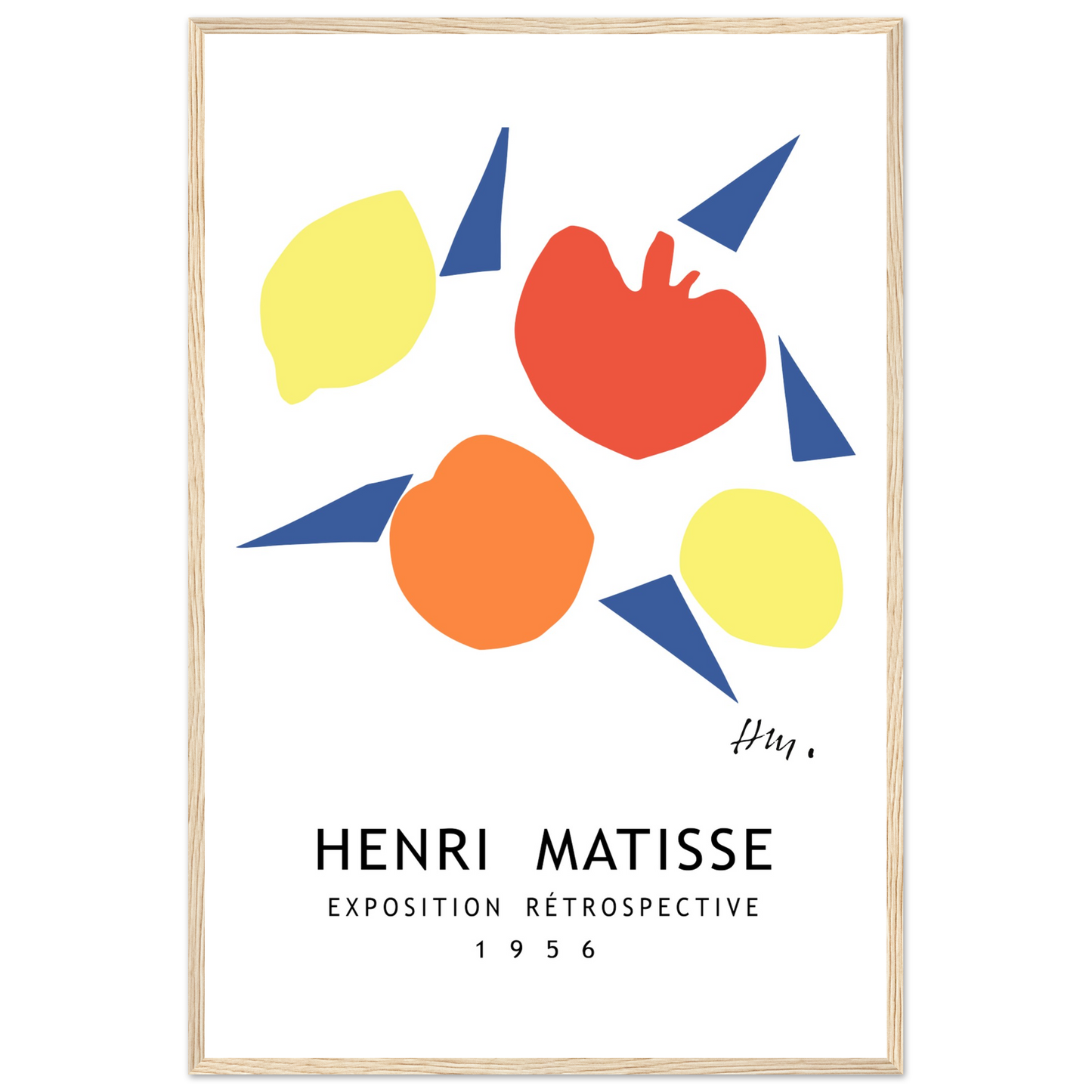 Henri Matisse Exposition Rétrospective poster by Art-O-Rama Shop