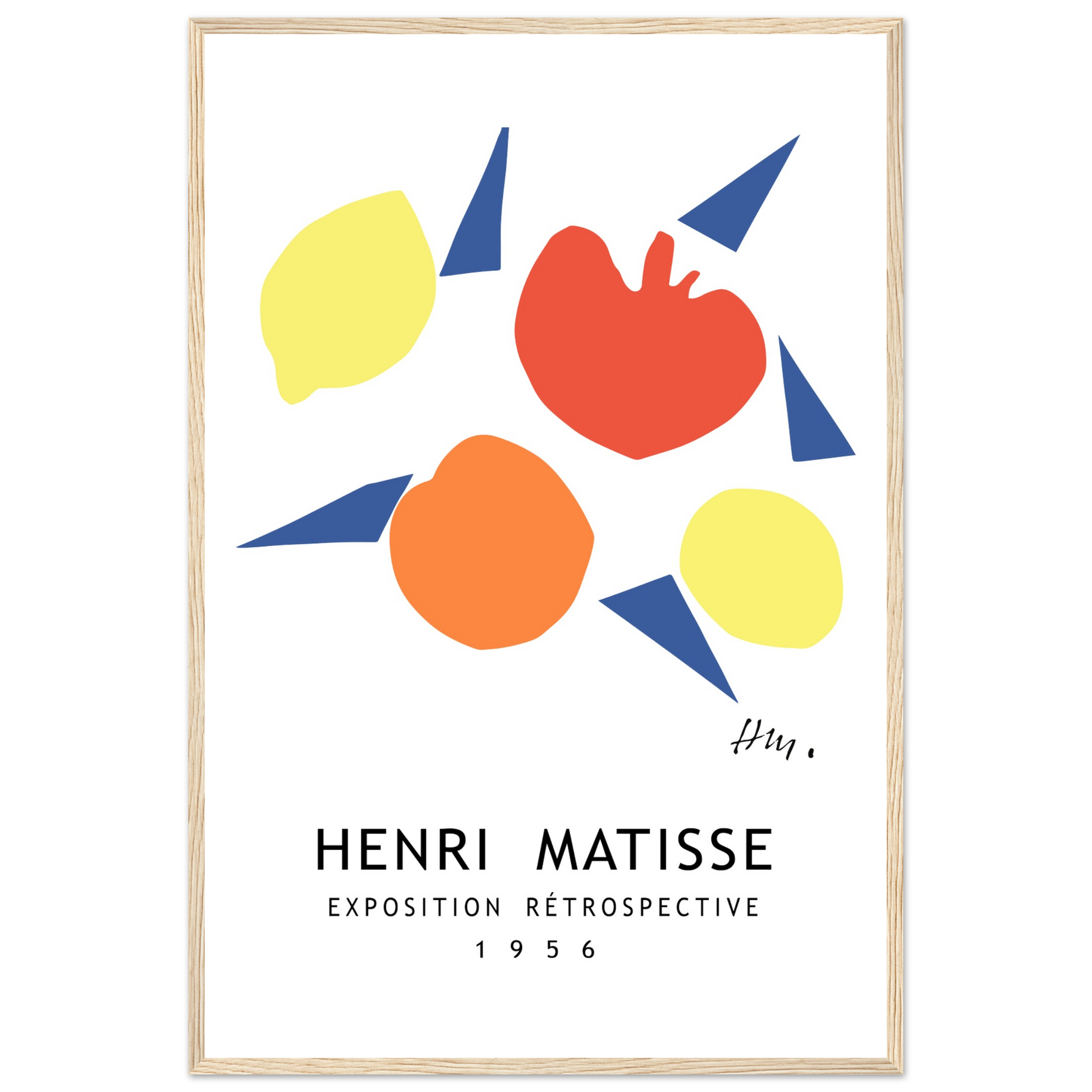 Henri Matisse Exposition Rétrospective poster by Art-O-Rama Shop