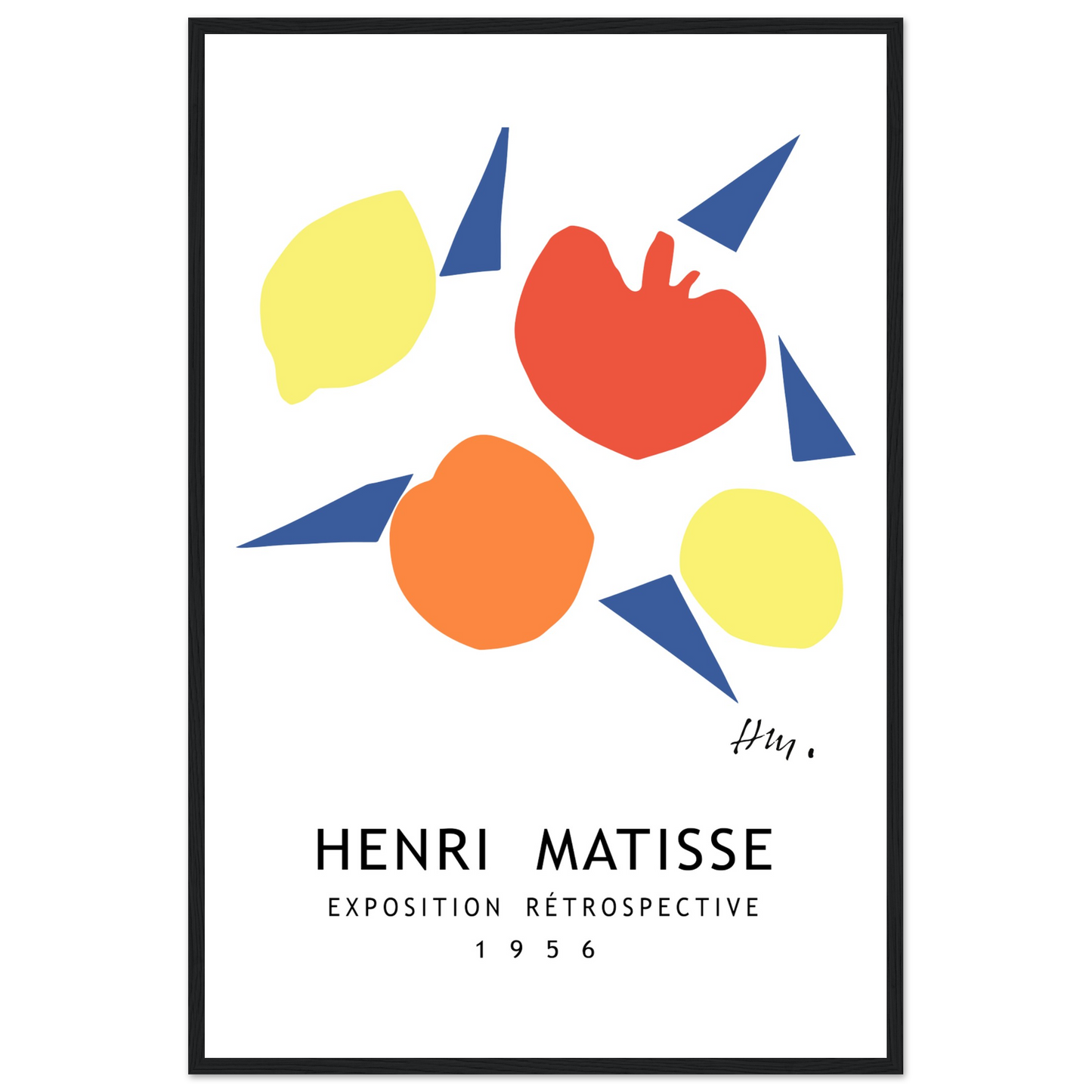 Henri Matisse Exposition Rétrospective poster by Art-O-Rama Shop