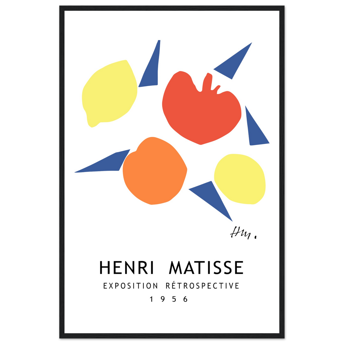 Henri Matisse Exposition Rétrospective poster by Art-O-Rama Shop