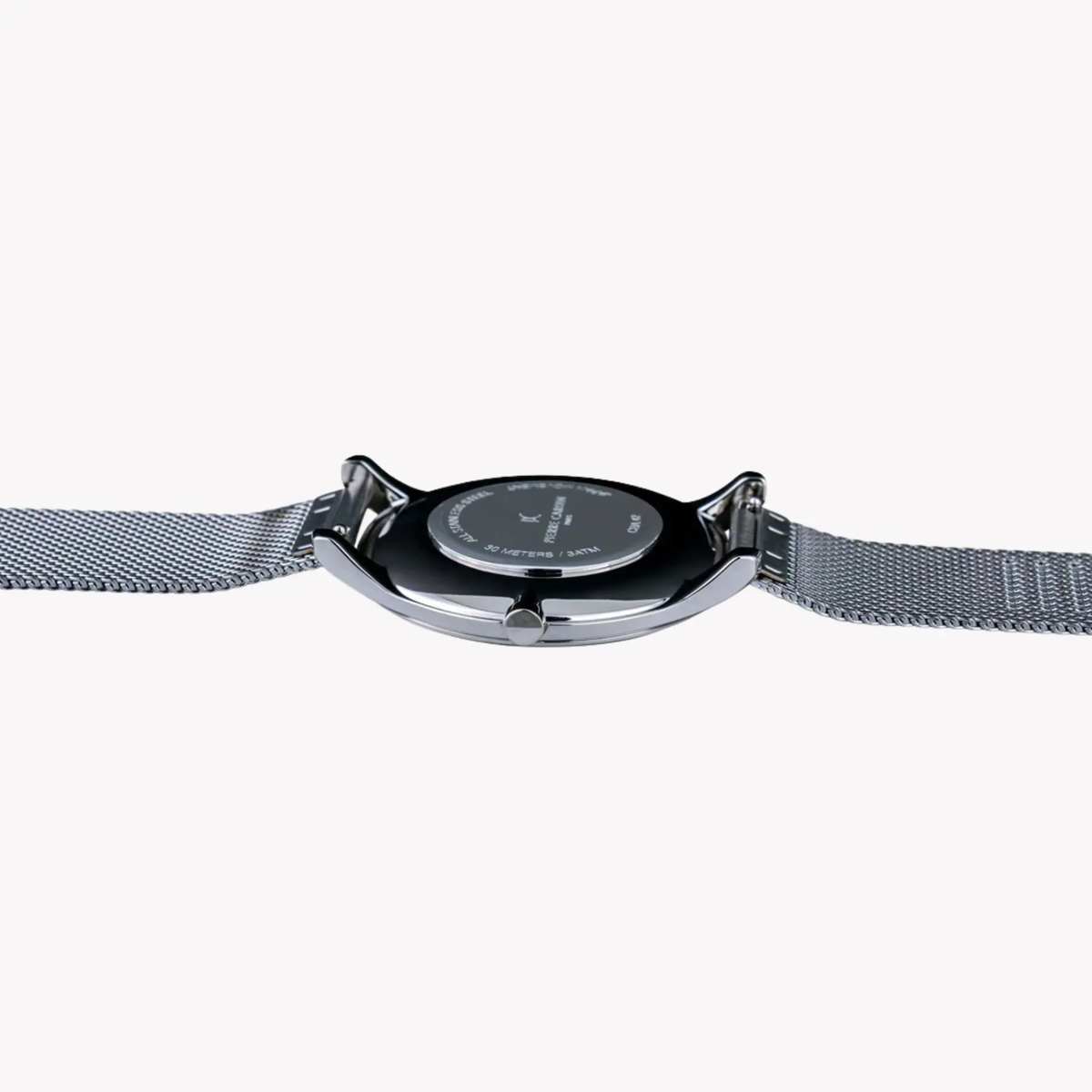Pierre Cardin Men's Silver Stainless Steel Watch, Blue Dial | Cba.4004 by PIERRE CARDIN
