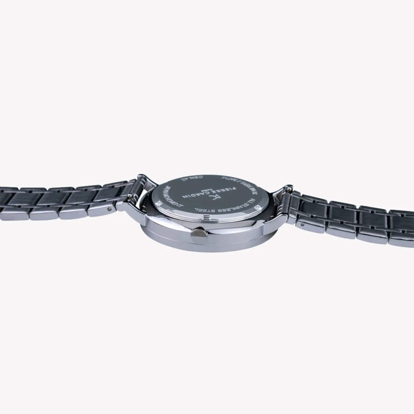 Pierre Cardin Men's Silver Stainless Steel Watch, Black Dial | Cbn.3025 by PIERRE CARDIN