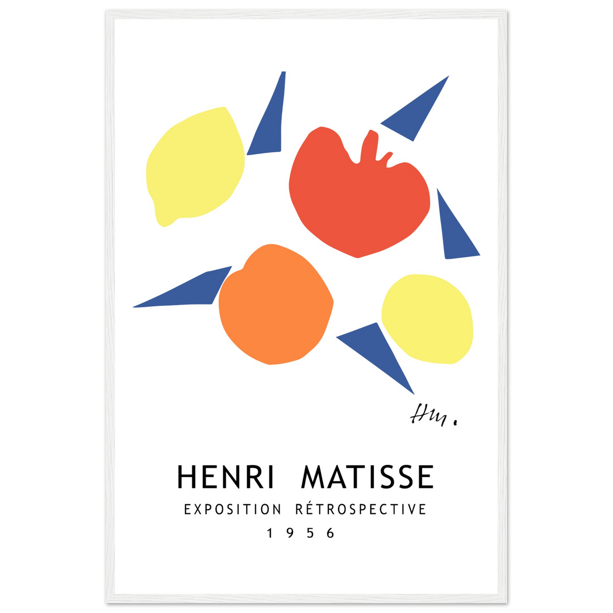 Henri Matisse Exposition Rétrospective poster by Art-O-Rama Shop