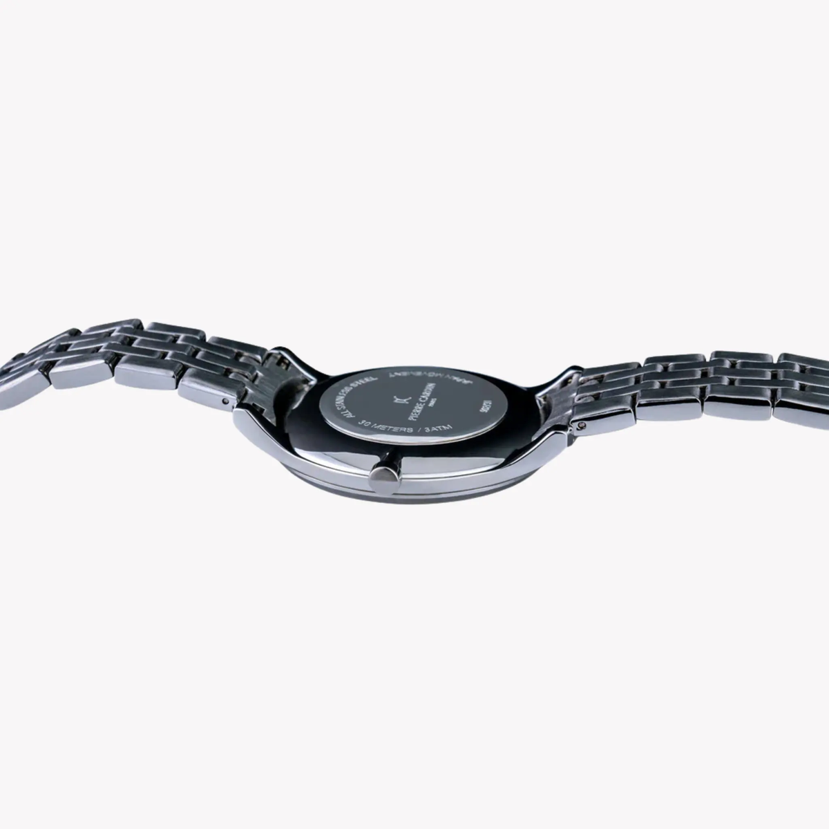 Pierre Cardin Men's Silver Stainless Steel Watch, White Dial | Pc902731f104 by PIERRE CARDIN