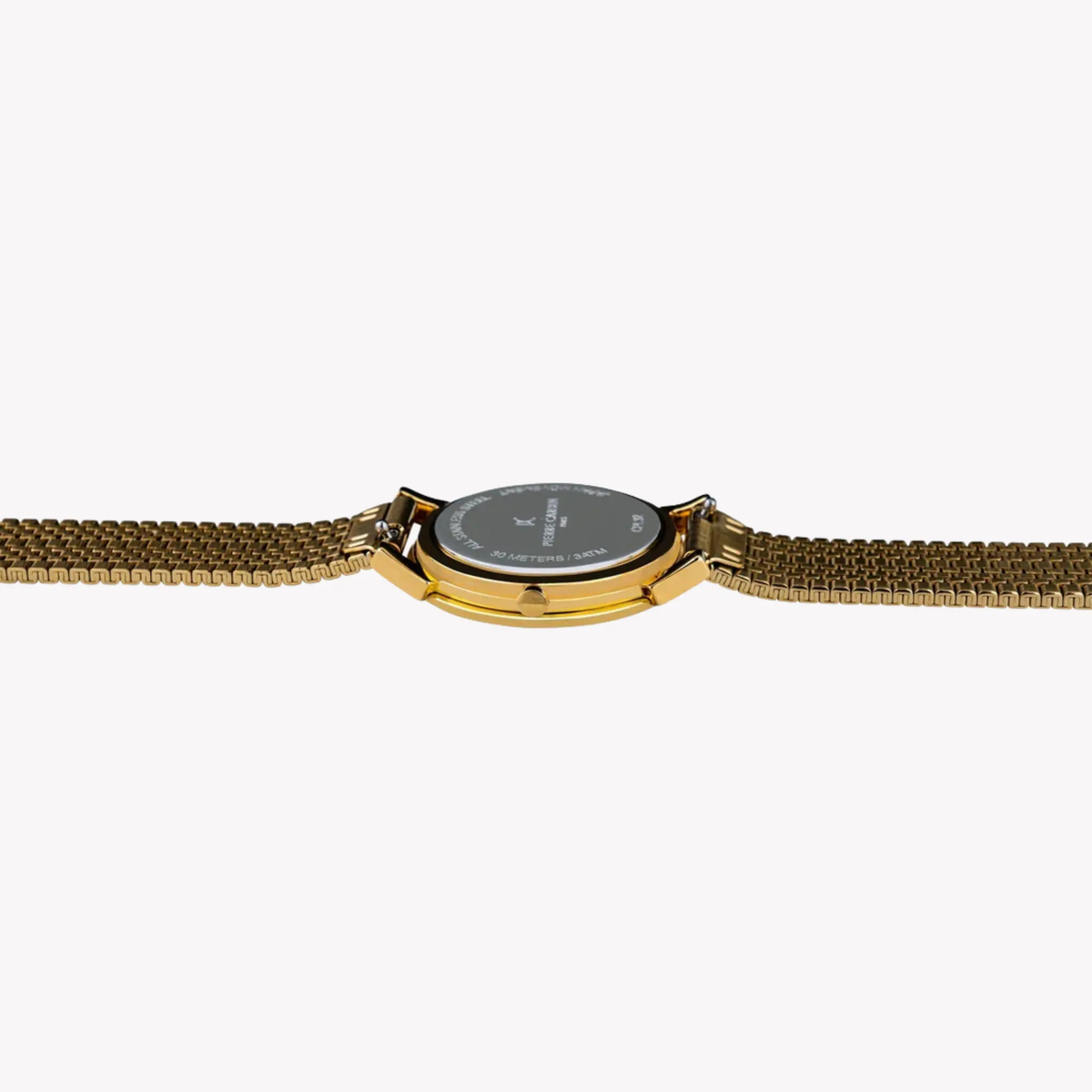 Pierre Cardin Women's Gold Stainless Steel Watch, Black Dial | Cpi.2529 by PIERRE CARDIN
