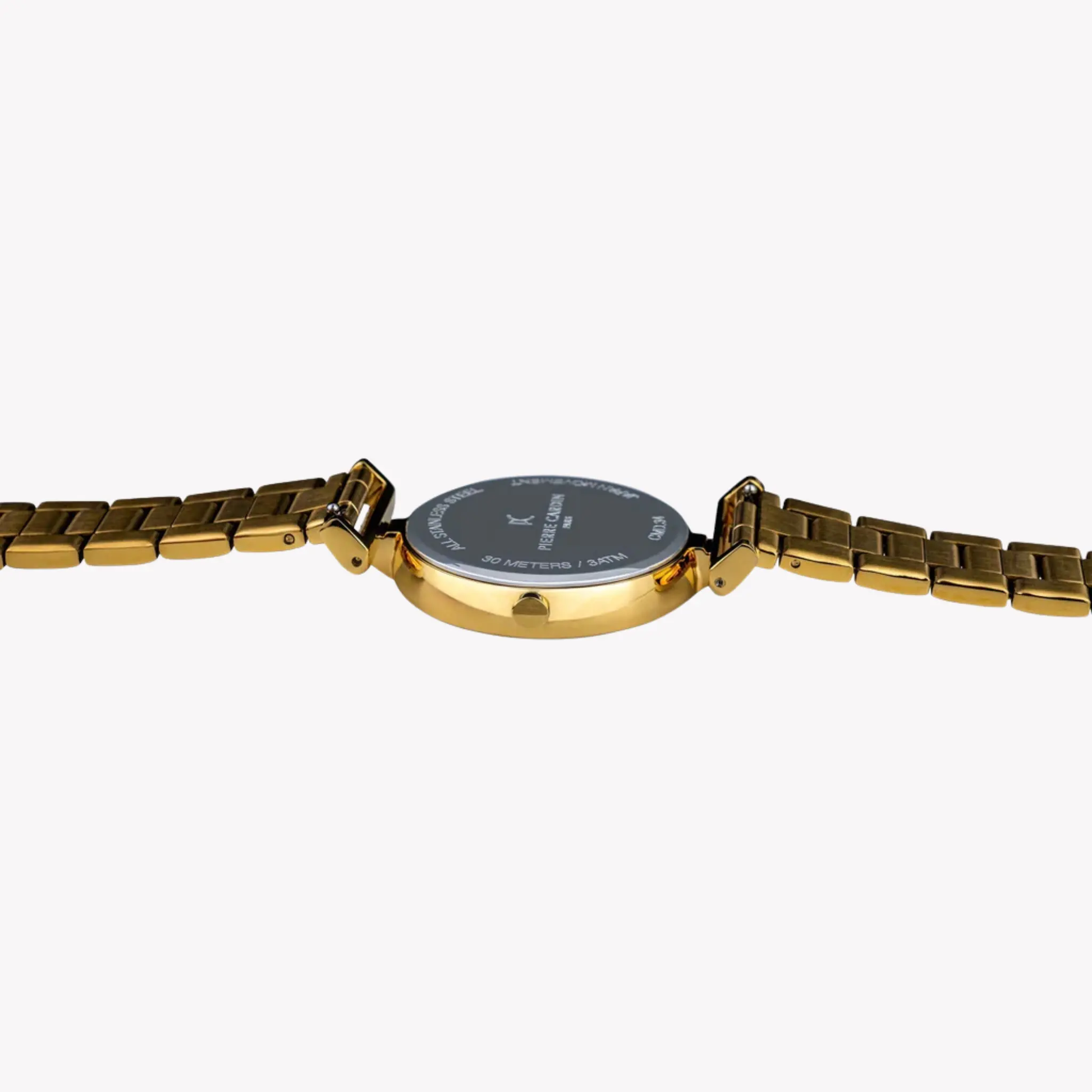 Pierre Cardin Women’S Gold Stainless Steel Watch, White Dial | Cmd.3513 by PIERRE CARDIN