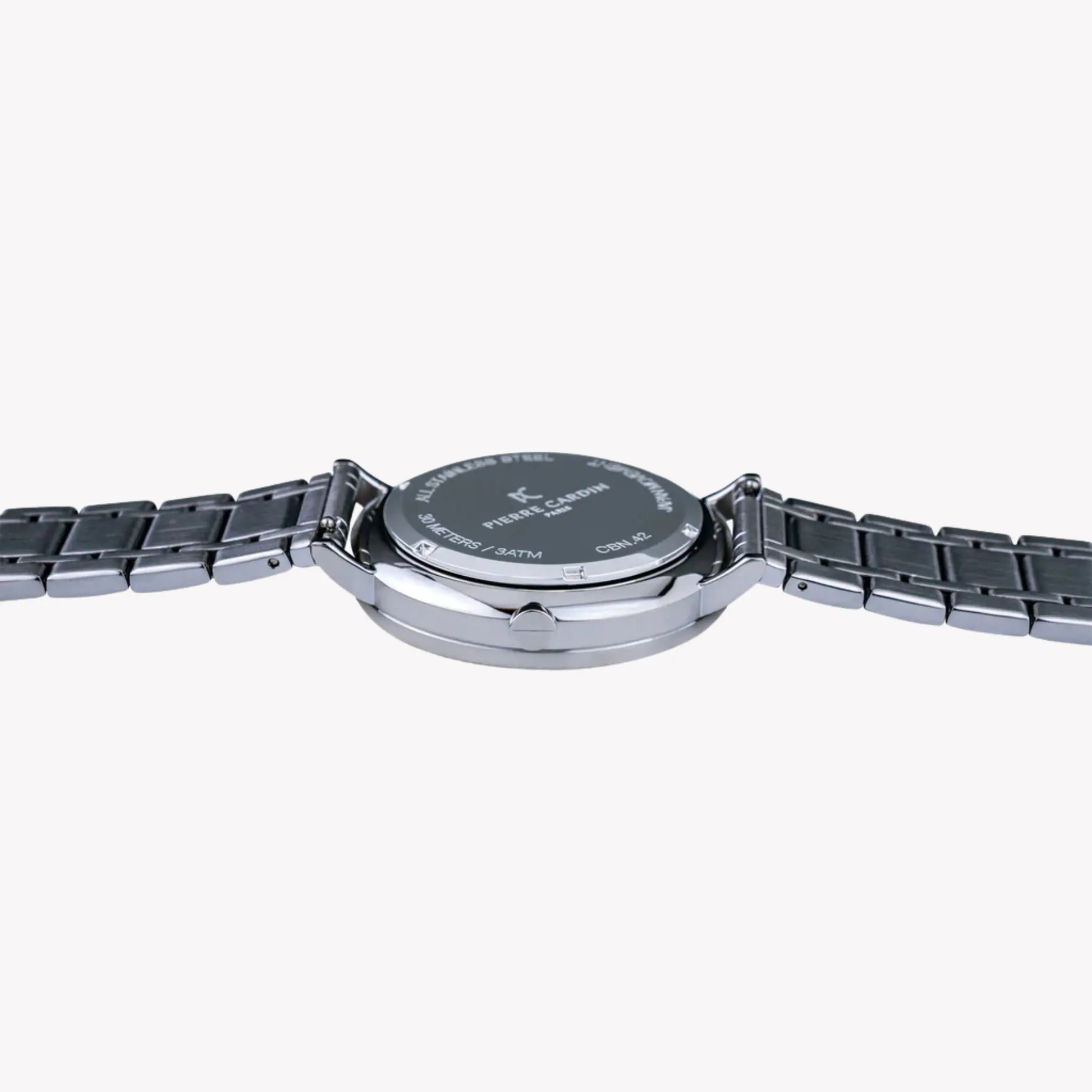 Pierre Cardin Men's Silver Watch, Blue Dial | Cbn.3026 by PIERRE CARDIN