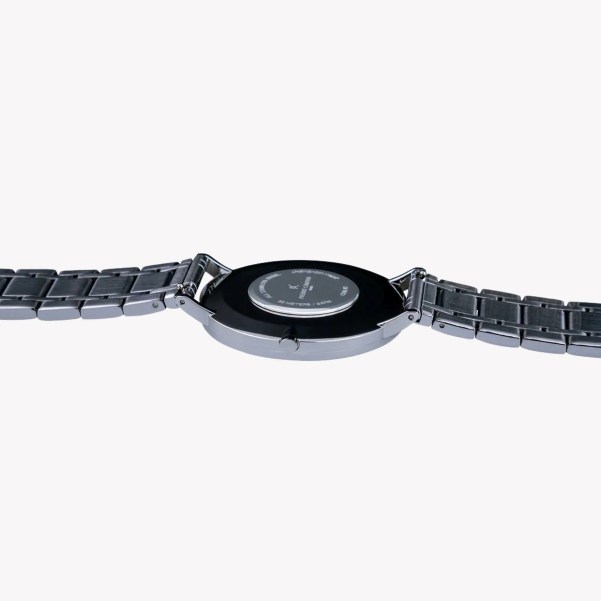 Pierre Cardin Men's Silver Stainless Steel Watch, Black Dial | Cbn.3013 by PIERRE CARDIN
