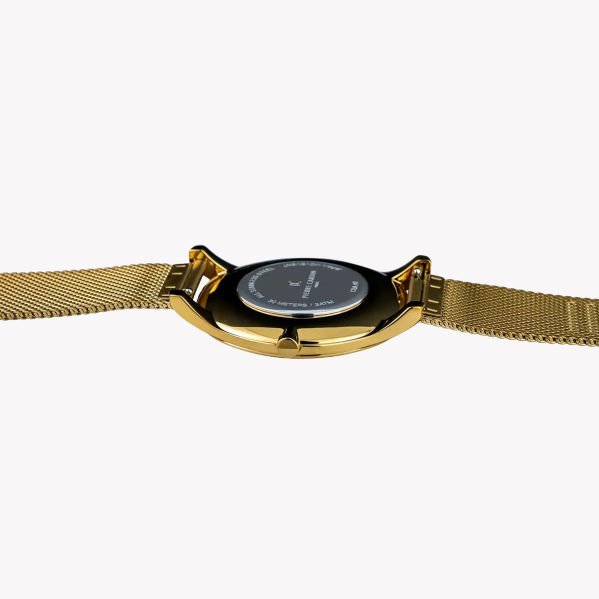 Pierre Cardin Men's Gold Stainless Steel Watch, Silver Dial | Cba.4012 by PIERRE CARDIN