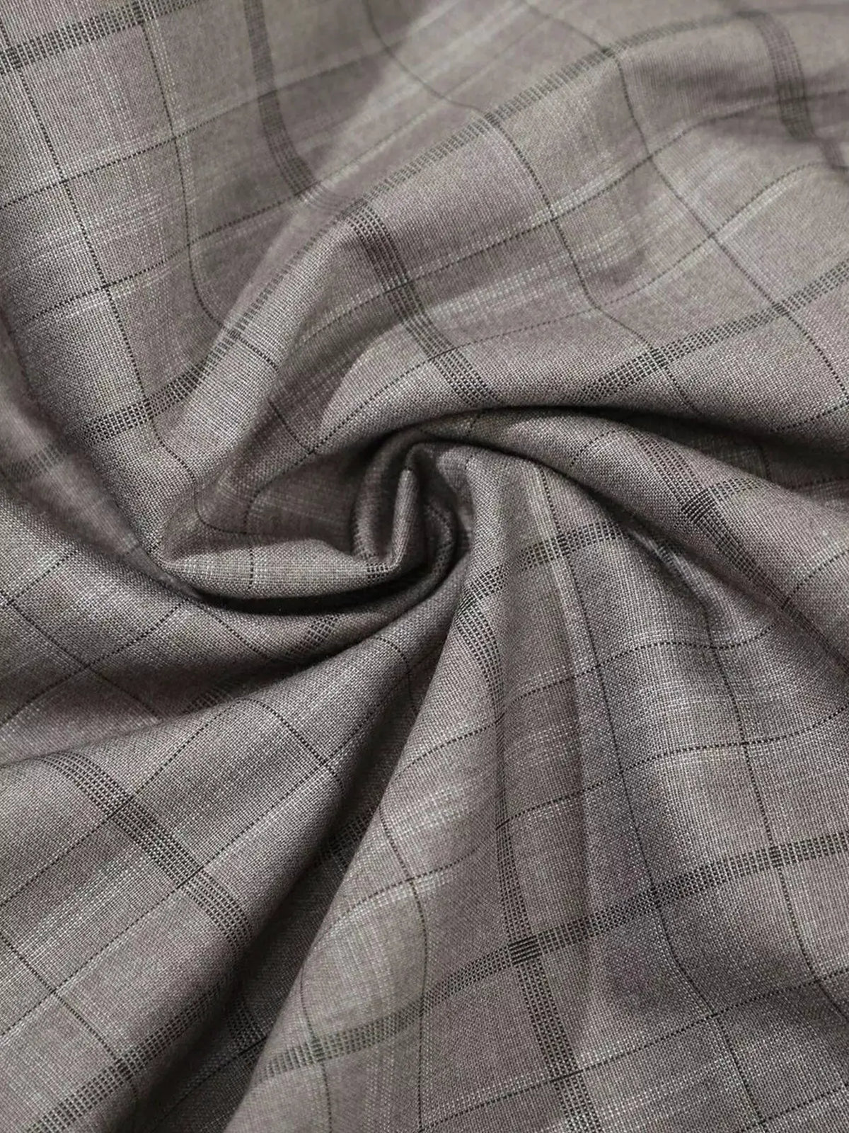 Men's Plaid Wide-Leg Pants by Trendsi