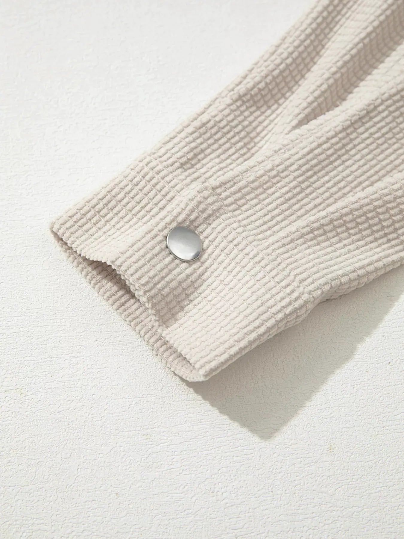 Thermal Knit Textured Hooded Jacket by Partner Label