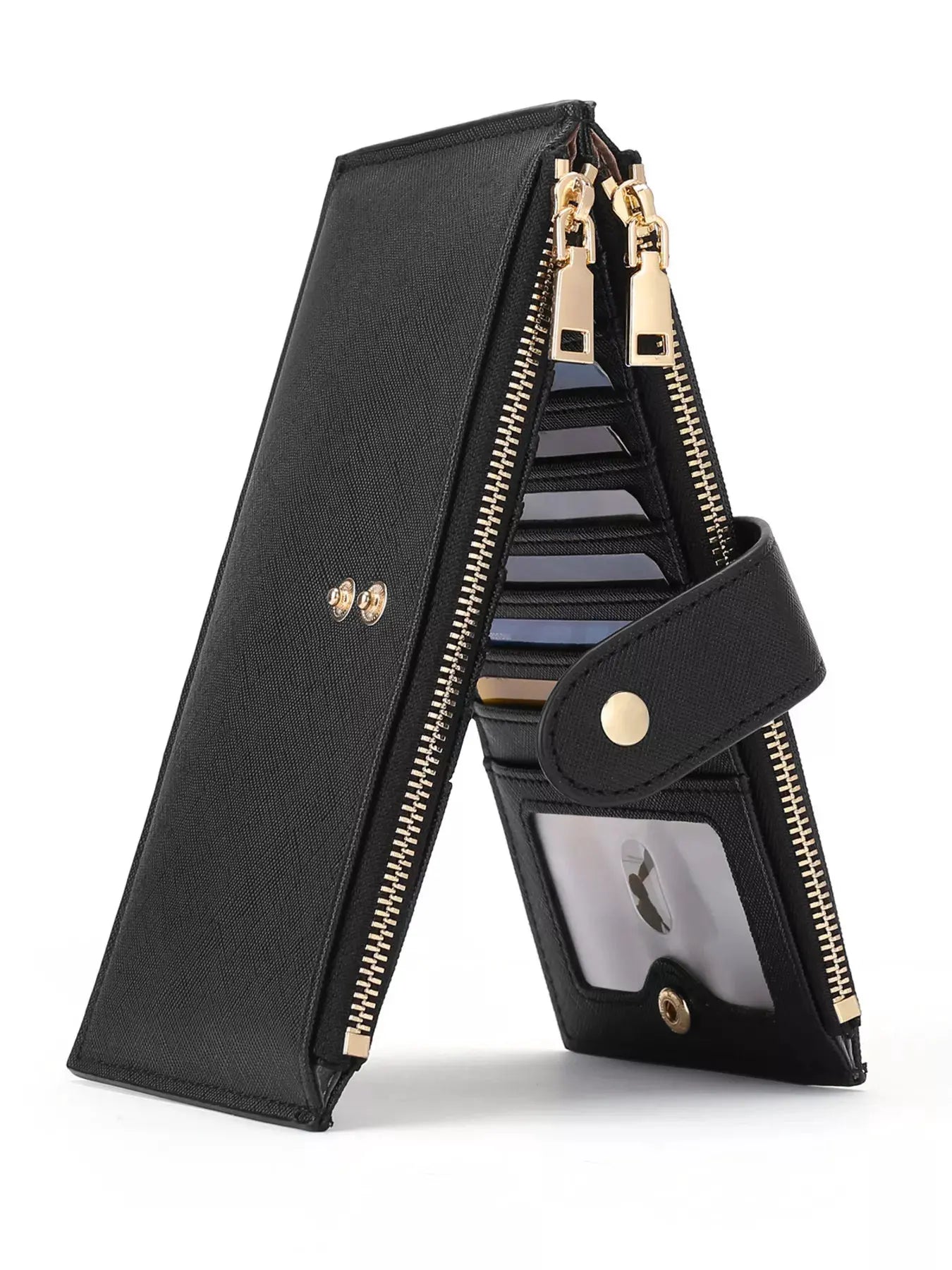 Zippered Long Wallet by Partner Label