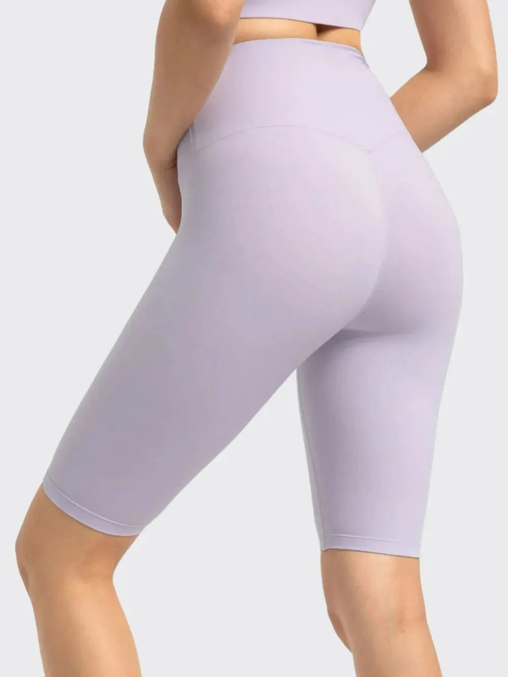 Millennia High Rise Wide Waistband Active Shorts by Millennia
