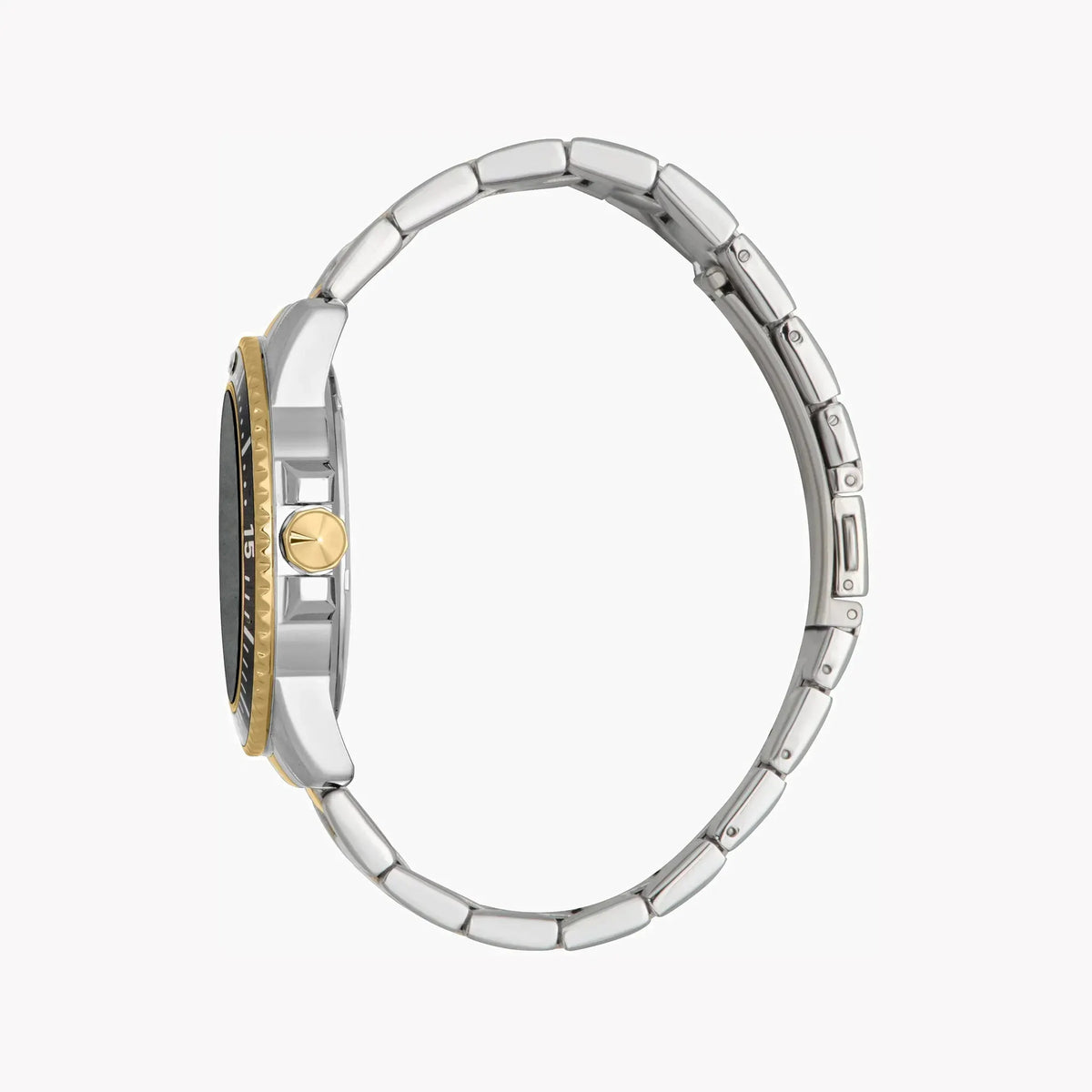 Just Cavalli Men's Two Tone Stainless Steel Watch, Black Dial | Jc1g246m0085 by JUST CAVALLI