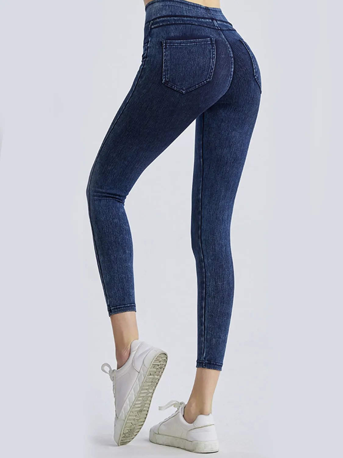 Wide Waistband Sports Leggings by Partner Label