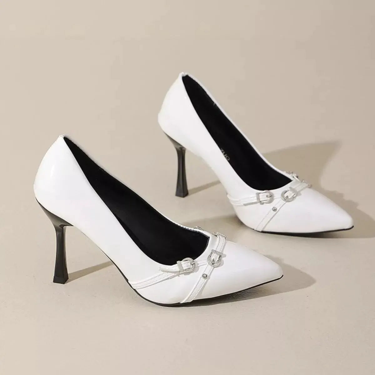 Point Toe High Heels Pumps by Partner Label