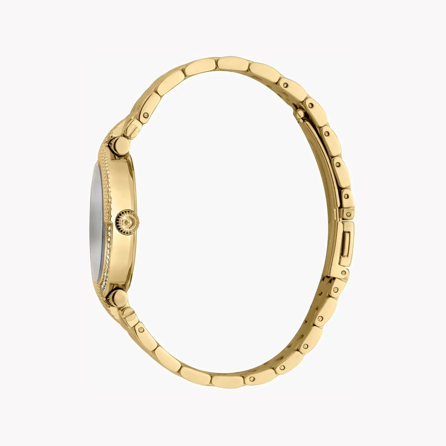 Just Cavalli Women's Gold Stainless Steel Watch, White Dial | Jc1l105m0085 by JUST CAVALLI