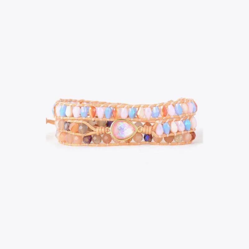 Opal Beaded Bracelet by Partner Label