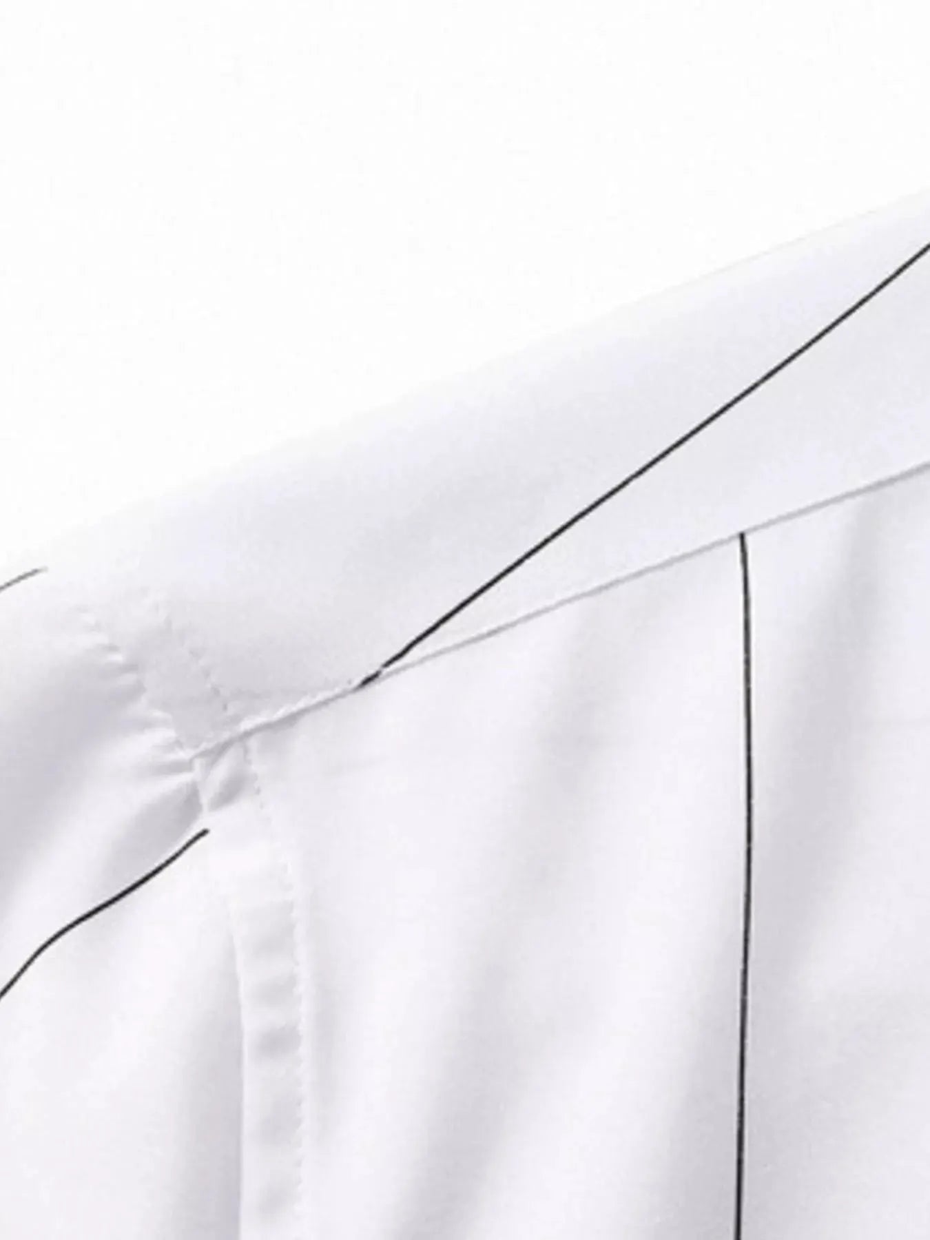 Men's Plus Size Stripe Button-Down Shirt by Trendsi