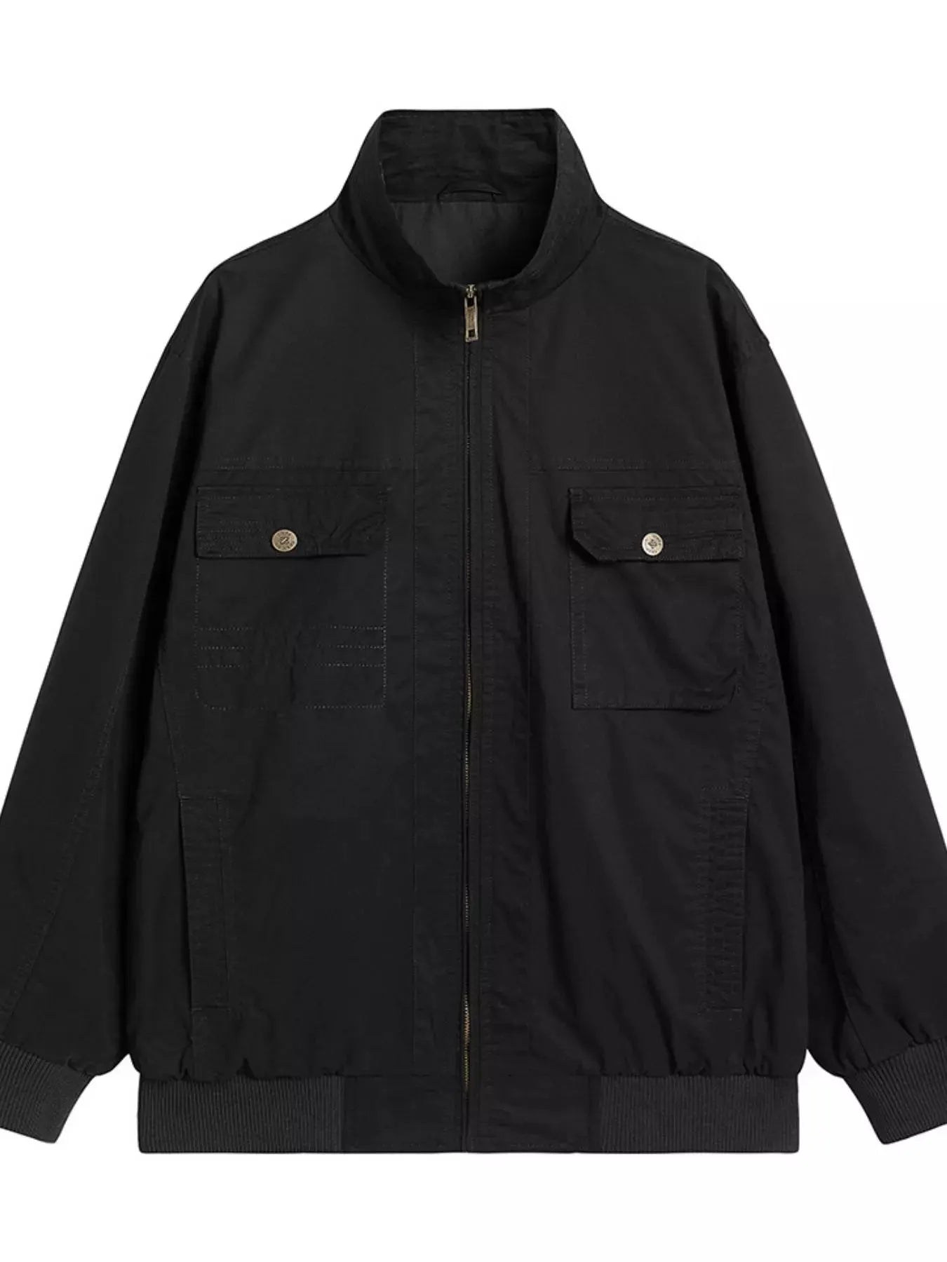 Men's Plus Size Casual Lightweight Zip-Up Jacket by Partner Label