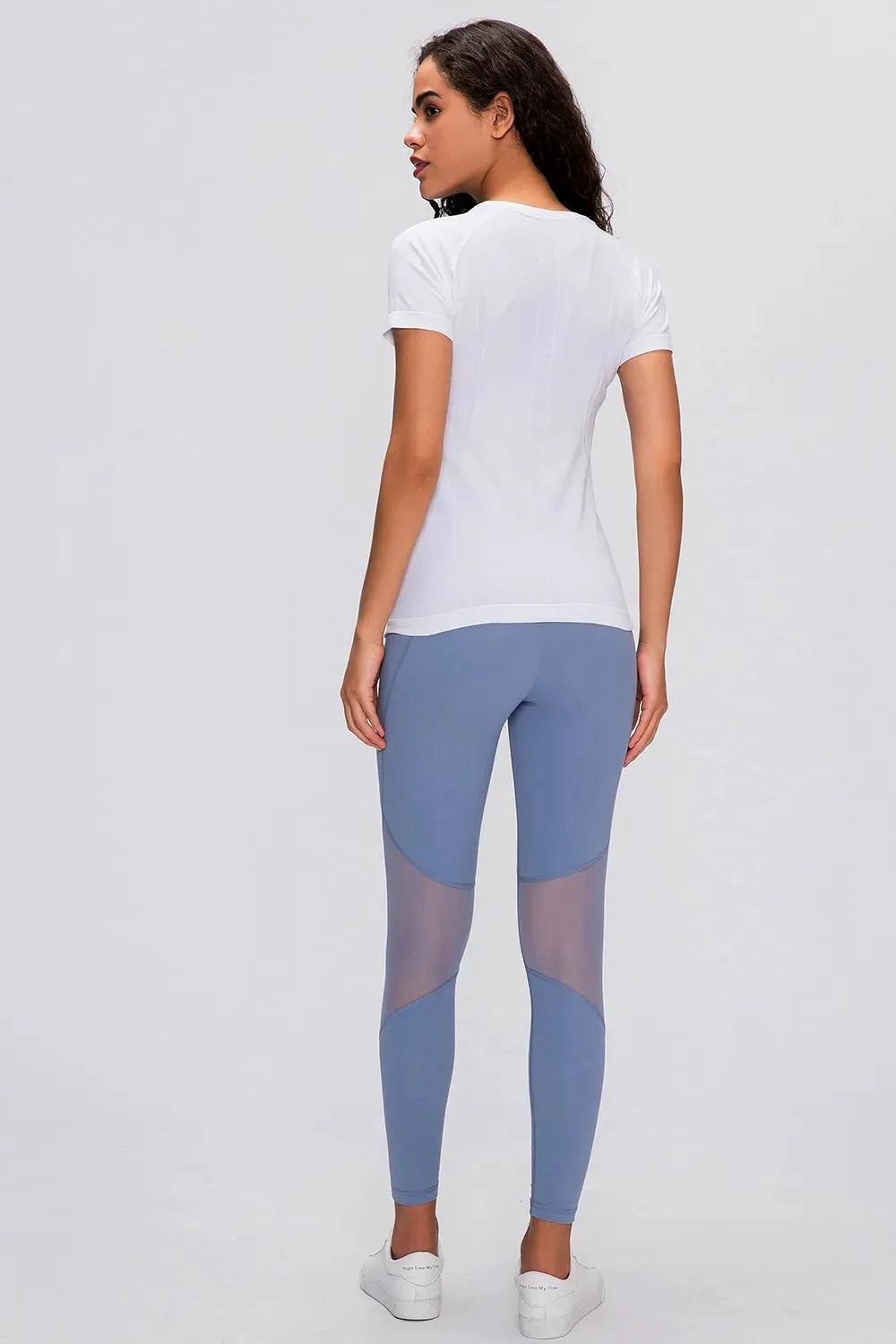 Millennia Round Neck Short Sleeve Active T-Shirt by Millennia