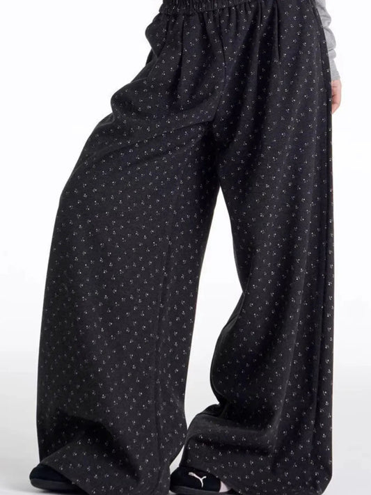 Men's Floral Print Wide Leg Pants by Partner Label