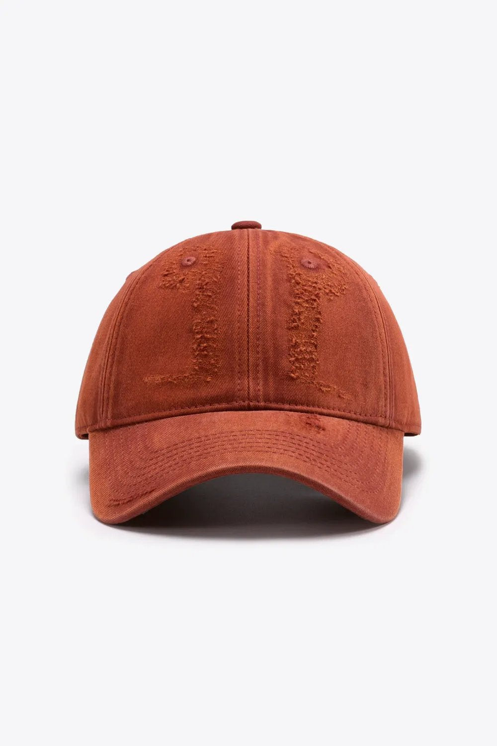 Distressed Adjustable Baseball Cap by Partner Label