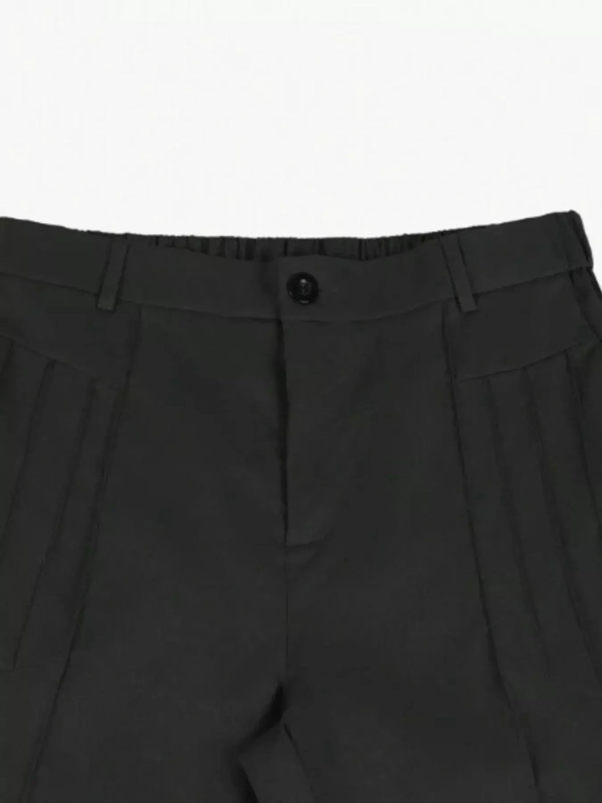 Men's Full Size Pleated Slim Fit Casual Pants Plus Size by Trendsi