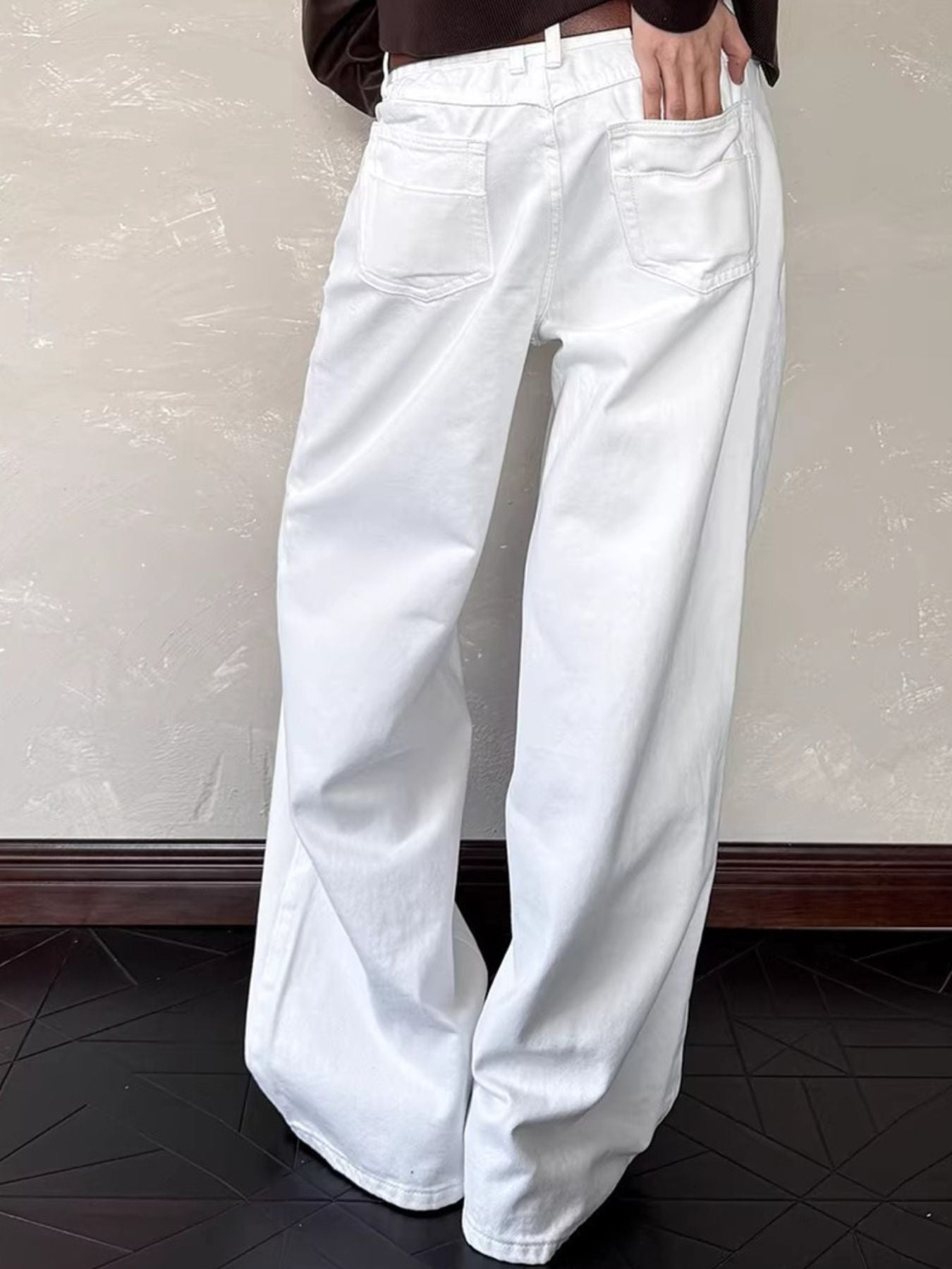 Men's Full Size Wide Leg Jeans Plus Size by Partner Label