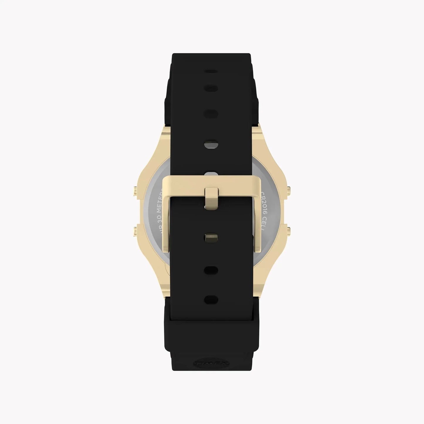 Timex Unisex Gold Tone Resin Strap, Black Lens | T80 by TIMEX
