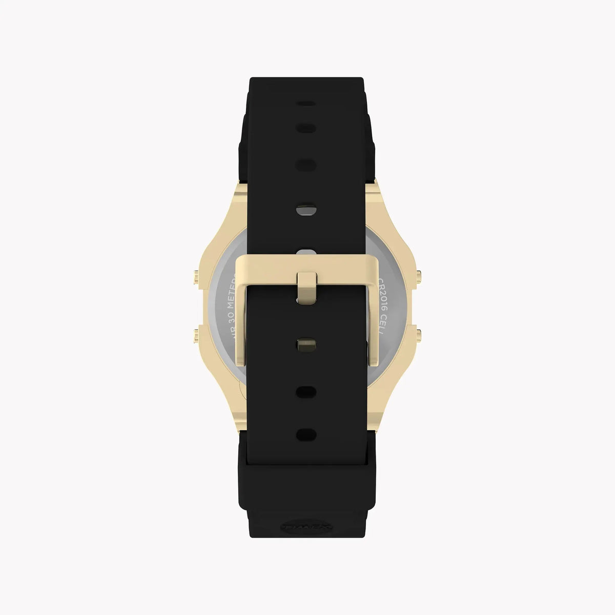 Timex Unisex Gold Tone Resin Strap, Black Lens | T80 by TIMEX