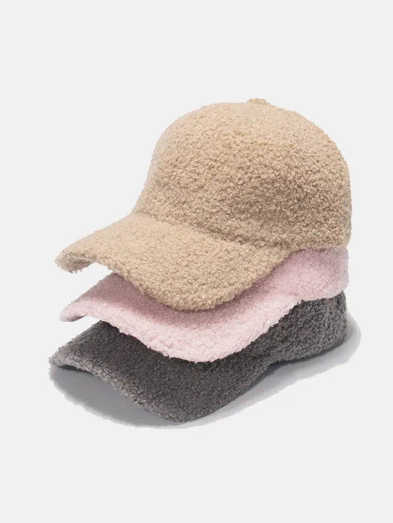 Sherpa Solid Color Baseball Cap by Partner Label