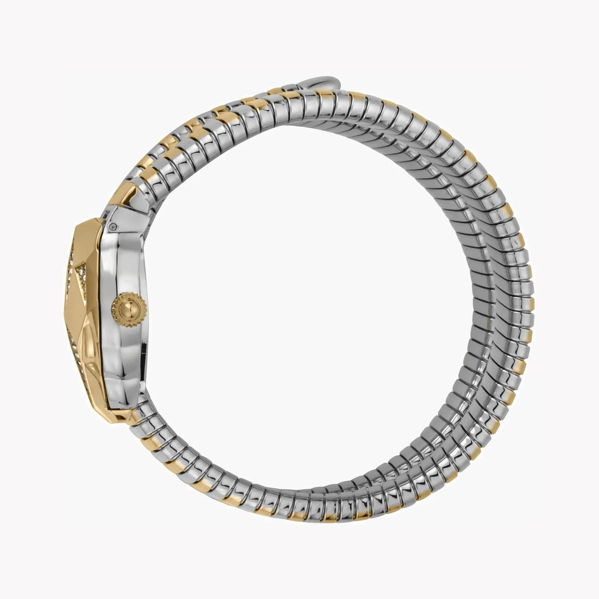Just Cavalli Women's Silver & Gold Watch, Silver Dial | Jc1l073m0045 by JUST CAVALLI