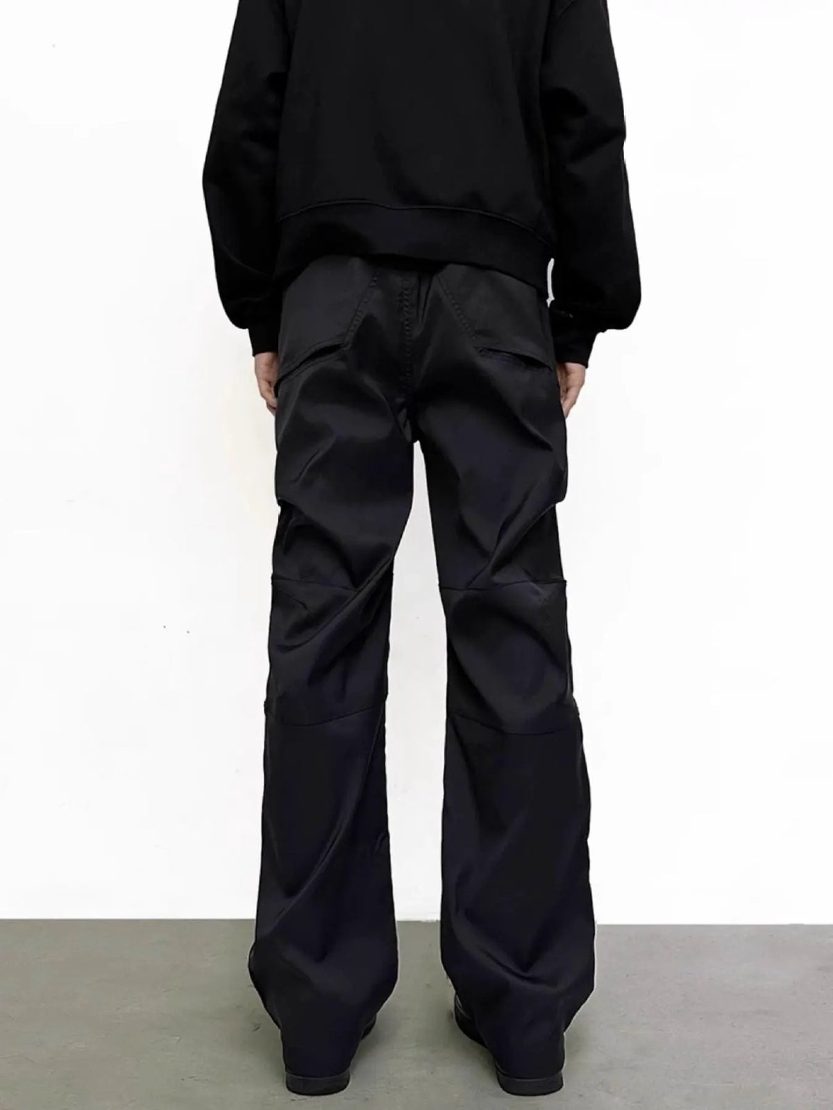 Men's Plus Size Slim Fit Pants with Pockets by Partner Label