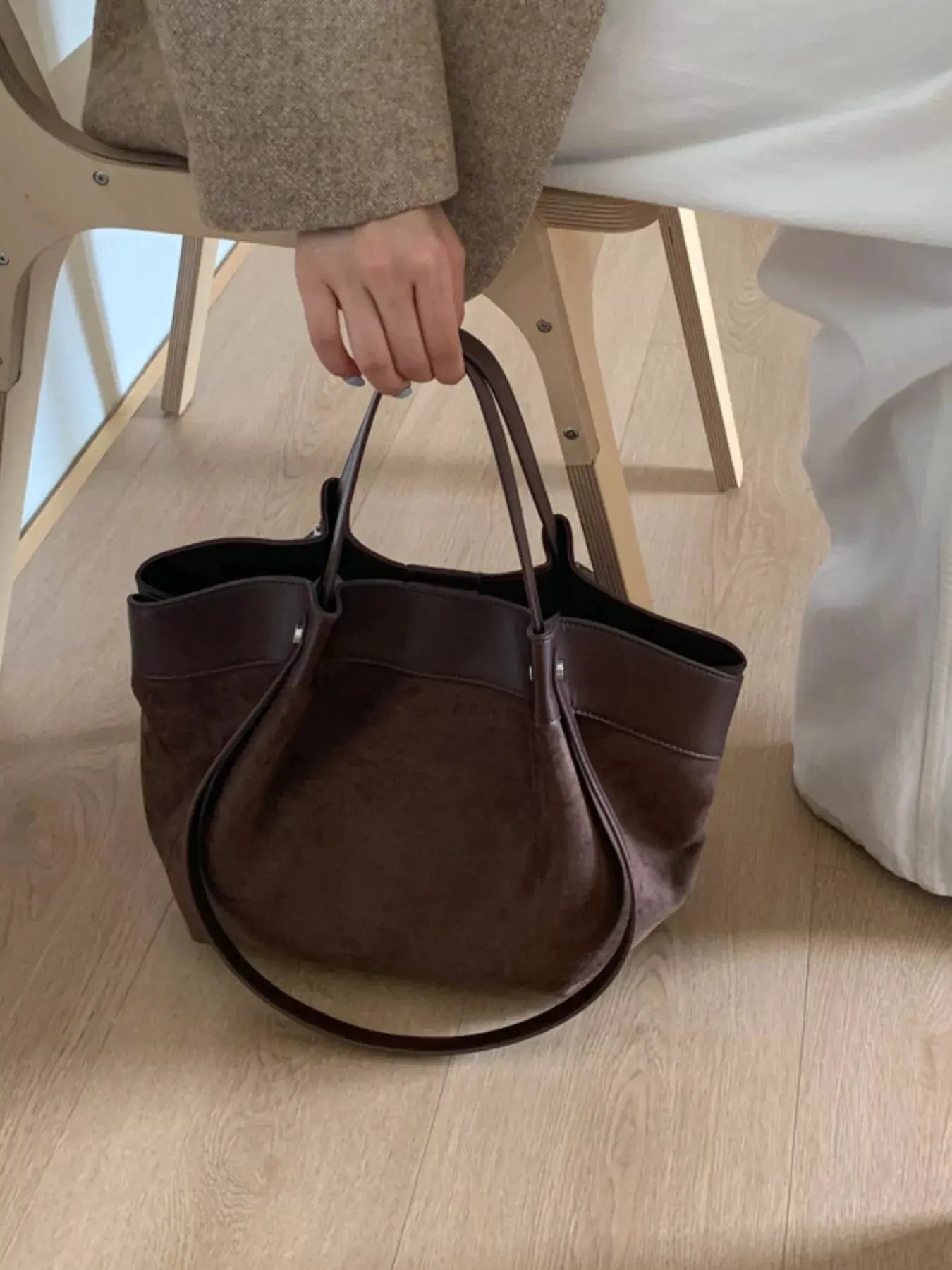 Lightweight Classic Color Tote Bag by Partner Label