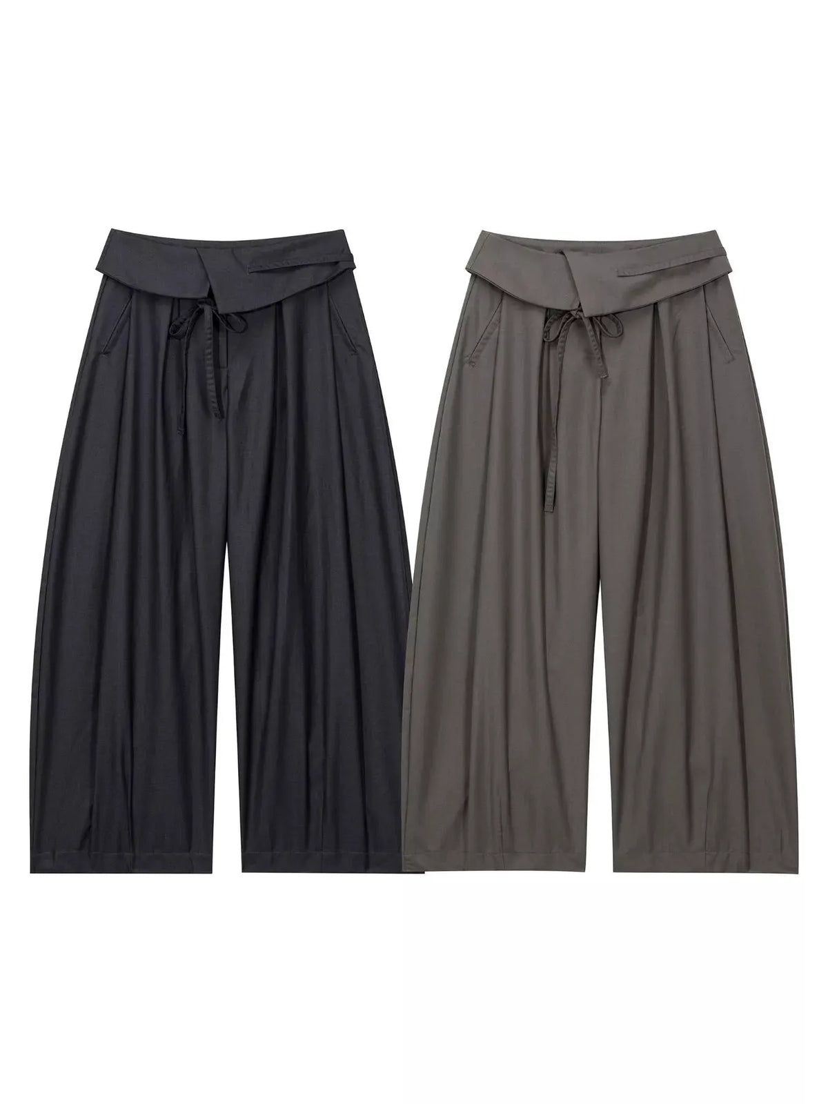 Men's Wide Leg Drawstring Pants by Partner Label